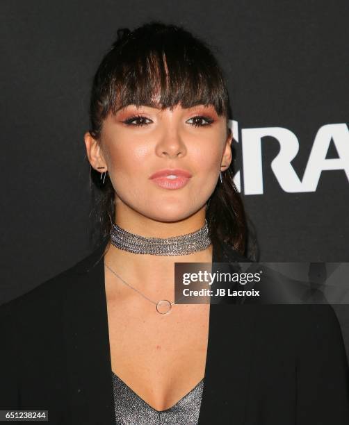 Maddison Jaizani attends the premiere screening of Crackle's 'Snatch' on March 9, 2017 in Los Angeles, California.