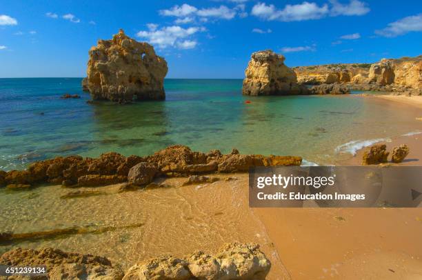 Albufeira, Arrifes Beach, Praia dos Arrifes, Algarve, Portugal, Europe.