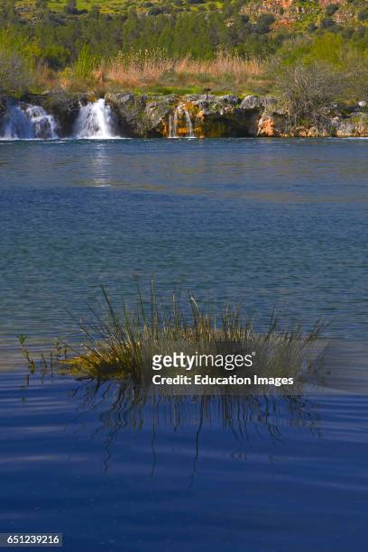 Ruidera Lagoons, Lagunas de Ruidera Natural Park, Albacete and Ciudad Real provinces, Spain.