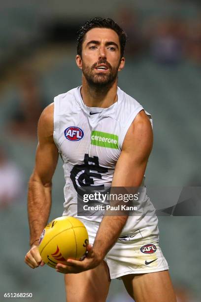 Kade Howe 110 Fremantle V Carlton 2017 Jlt Community Series Stock Photos, High ...