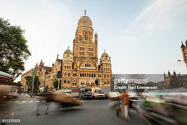 traffic in mumbai - indian politics and governance stock-fotos und bilder