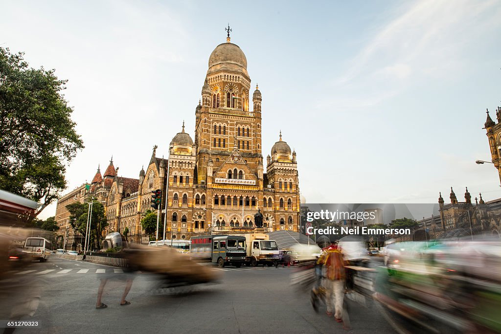 Traffic in Mumbai