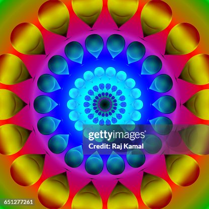 Petal Shapes Pattern Creative Abstract Petal Shapes Pattern Creative Abstract