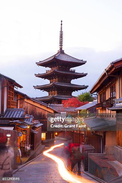 pagoda. - five story pagoda stock pictures, royalty-free photos & images