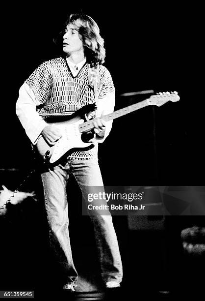 Jim Messina performs in concert at the Universal Amphitheatre, September 13, 1976.