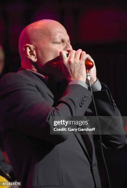 Bruce Willis performs during "Love Rocks NYC! A Change Is Gonna Come: Celebrating Songs of Peace, Love and Hope" A Benefit Concert for God's Love We...