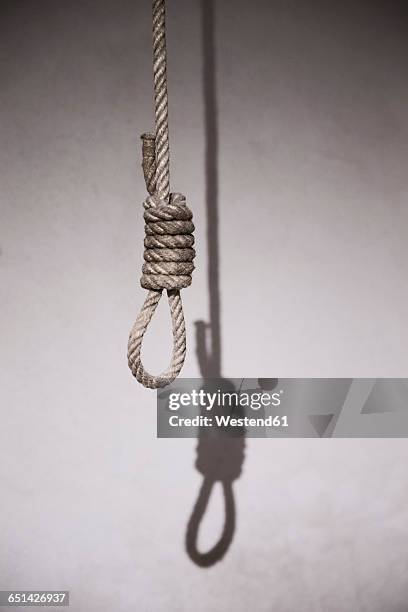 spain, toledo, rope used by the spanish inquisition in the 16th century - noose - fotografias e filmes do acervo