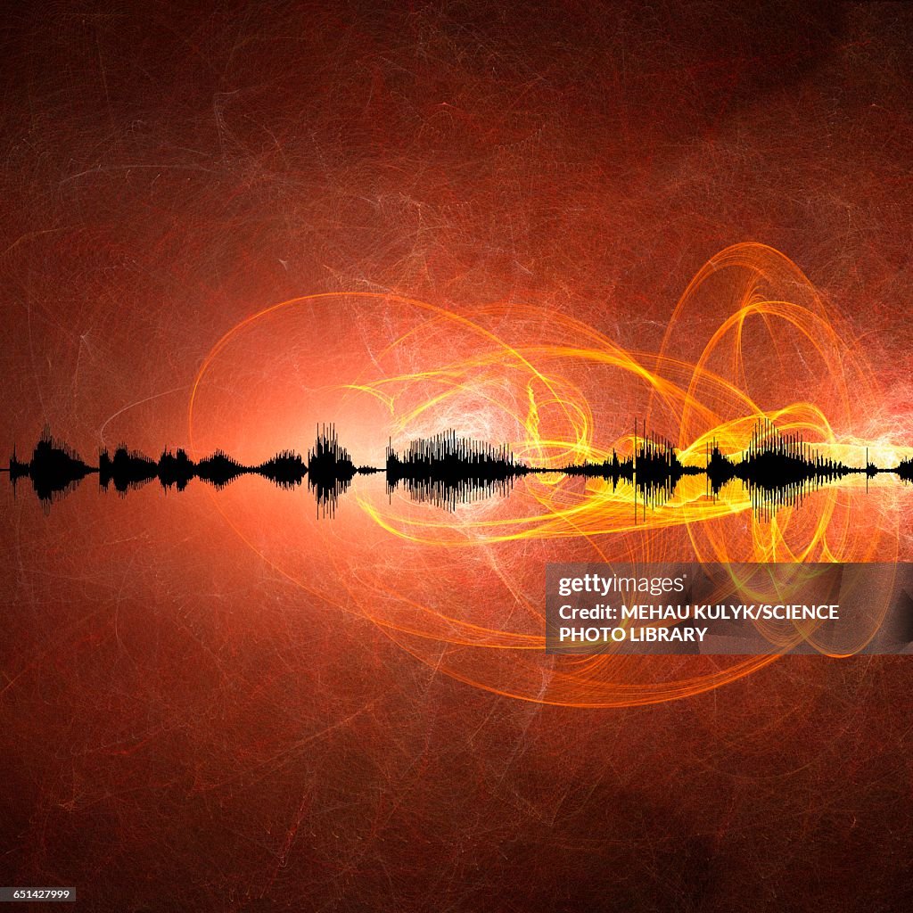 Abstract Soundaves Abstract Sound Waves High-Res Vector Graphic - Getty Images