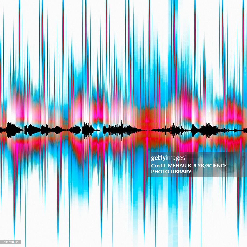 Abstract Soundaves Abstract Sound Waves High-Res Vector Graphic - Getty Images