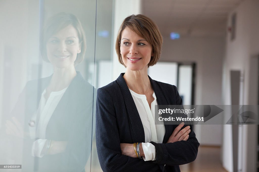 Portrait of confident businesswoman