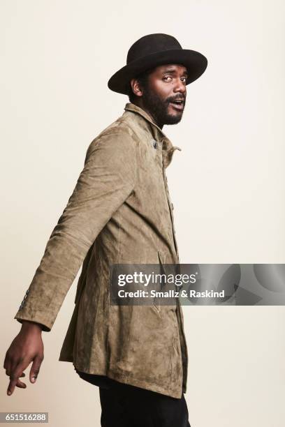 Gary Clark Jr. Poses for portrait session at the 2017 Film Independent Spirit Awards on February 25, 2017 in Santa Monica, California.