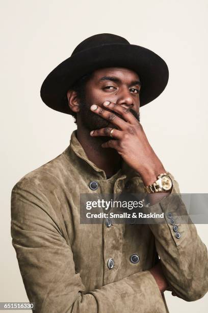 Gary Clark Jr. Poses for portrait session at the 2017 Film Independent Spirit Awards on February 25, 2017 in Santa Monica, California.