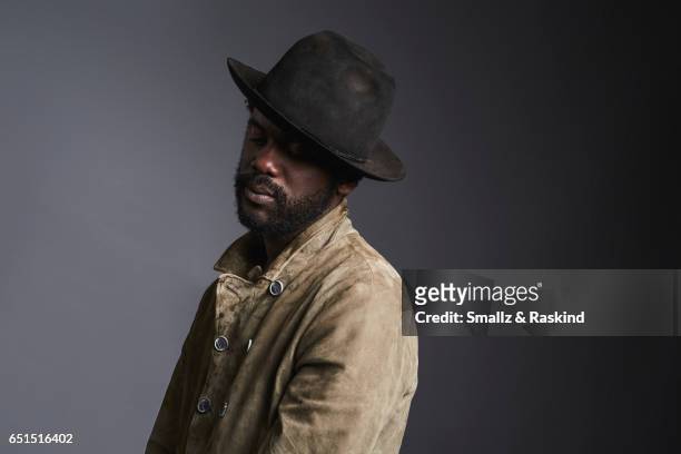 Gary Clark Jr. Poses for portrait session at the 2017 Film Independent Spirit Awards on February 25, 2017 in Santa Monica, California.