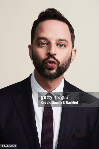 Nick Kroll poses for portrait session at the 2017 Film Independent Spirit Awards on February 25, 2017 in Santa Monica, California.