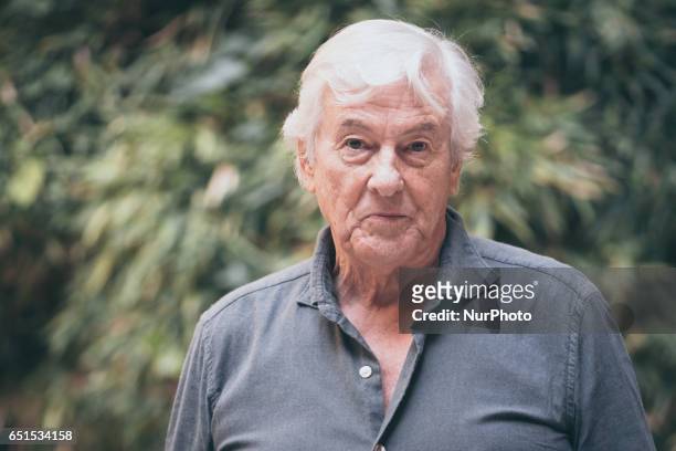 The director Paul Verhoeven attend the photocall of the movie 'Elle' in Rome, Italy, on March 10, 2017.
