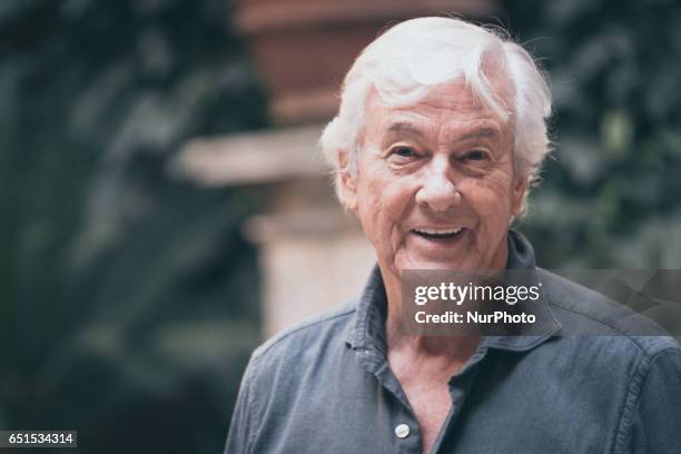 The director Paul Verhoeven attend the photocall of the movie 'Elle' in Rome, Italy, on March 10, 2017.