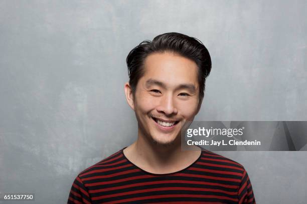 Director/Star Justin Chon, from the film, "Gook," is photographed at the 2017 Sundance Film Festival for Los Angeles Times on January 20, 2017 in...