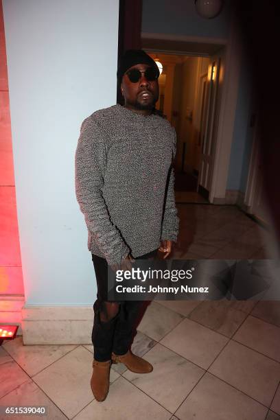 Wale attends Icon Talks Salutes Fabolous at Brooklyn Borough Hall on March 9, 2017 in New York City.