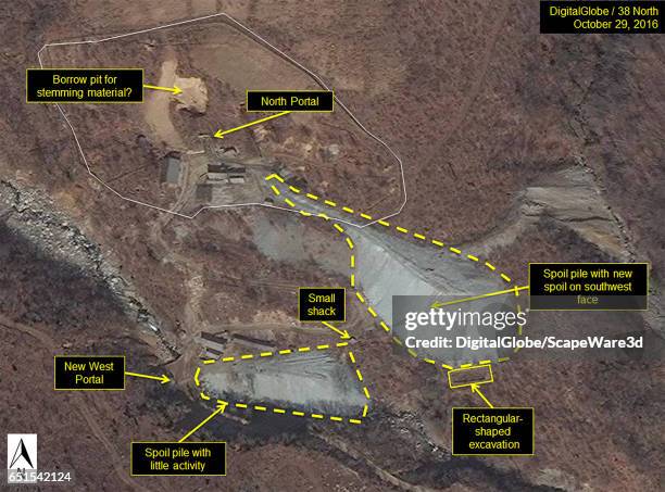 19th, 2016: Figure 6: Excavation continued underground in the North Portal area suggesting more tests to come in the same tunnel complex directly...