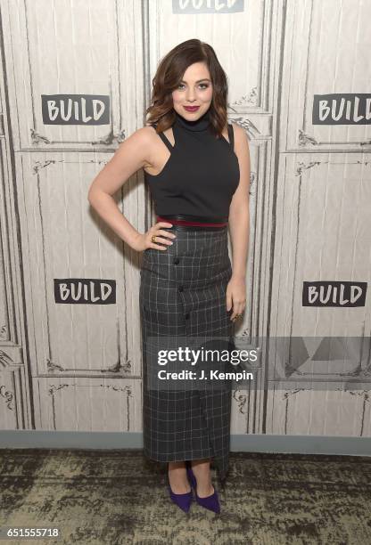 Actress Krysta Rodriguez visits Build Series at Build Studio on March 10, 2017 in New York City.