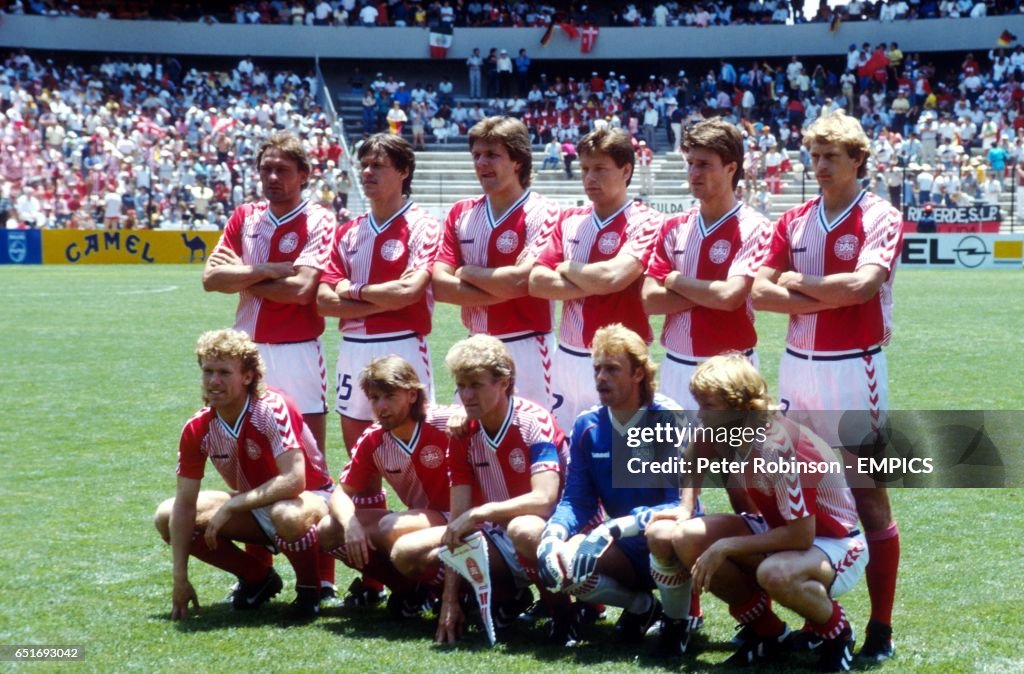 Soccer - World Cup Mexico 86 - Group E - West Germany v Denmark
