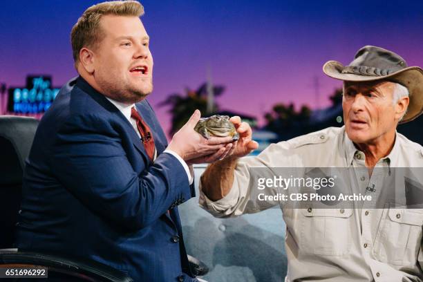 Jack Hanna, John Goodman, and Adam Pally chat with James Corden during "The Late Late Show with James Corden," Thursday, March 9, 2017 On The CBS...