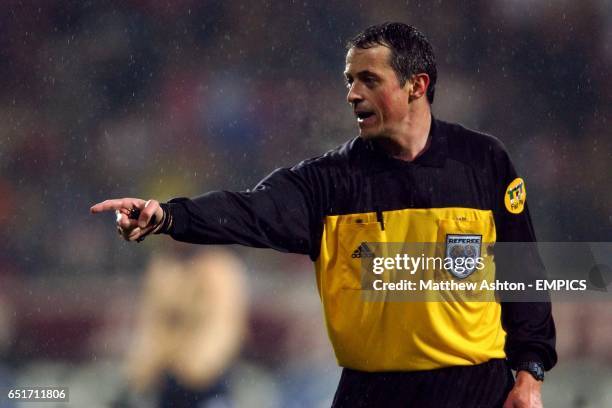 Referee, Mr Alain Sars