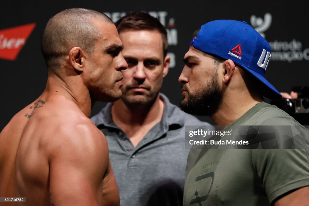 UFC Fight Night: Belfort v Gastelum Weigh-ins