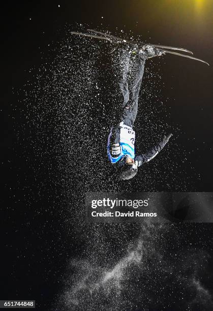 Jonathon Lillis of United States competes during the Men's Aerials Final on day three of the FIS Freestyle Ski and Snowboard World Championships 2017...