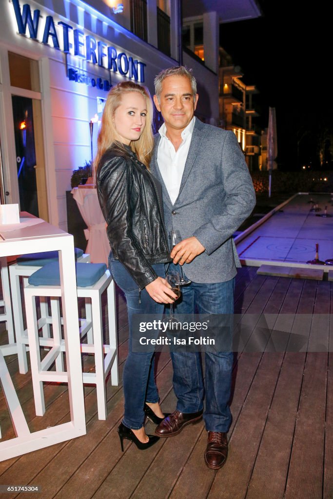 Florian Fitz and his girlfriend Tatjana Thinius attend the 'Baltic