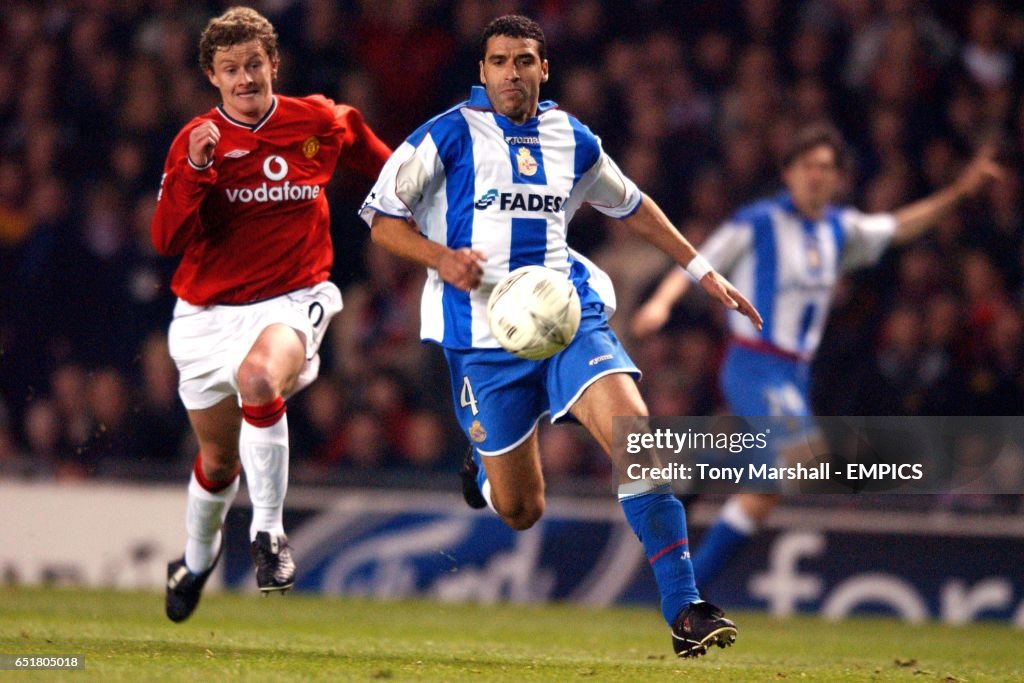 Soccer - UEFA Champions League - Quarter Final - Second Leg - Manchester United v Deportivo La Coruna