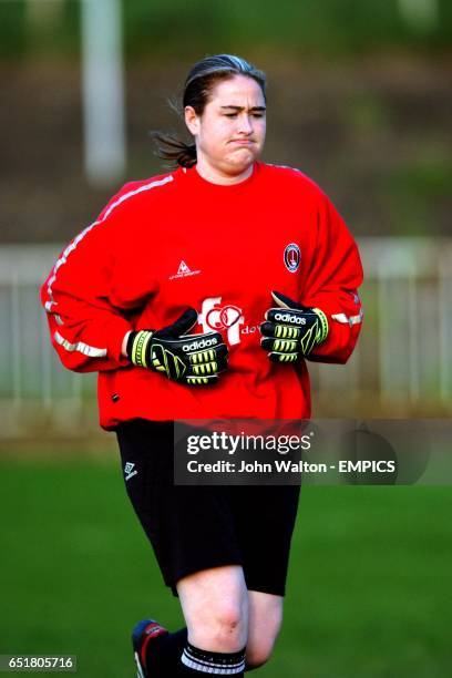 Andrea Cowan, Charlton Ladies goalkeeper