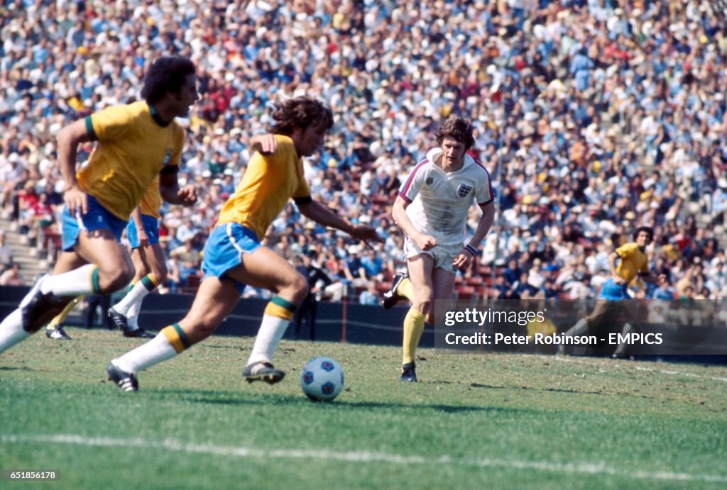 Soccer - American Bicentennial Cup - England v Brazil