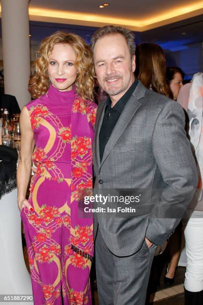 German actress Birte Glang and german actor Till Demtroeder attend the 'Baltic Lights' charity event on March 10, 2017 in Heringsdorf, Germany. Every...