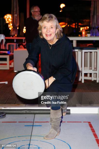 German actress Jutta Speidel attend the 'Baltic Lights' charity event on March 10, 2017 in Heringsdorf, Germany. Every year German actor Till...
