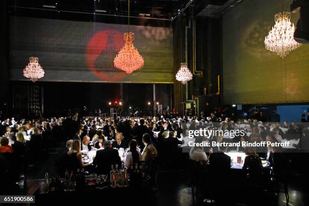 Illustration view during the AROP Charity Gala, with the representation of "Carmen", at Opera Bastille on March 10, 2017 in Paris, France.