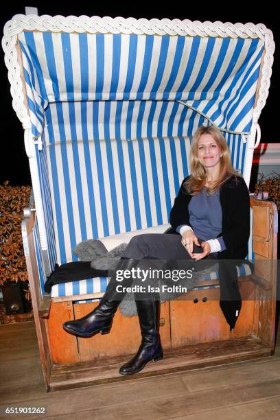 German actress Miriam Lahnstein attends the 'Baltic Lights' charity event on March 10, 2017 in Heringsdorf, Germany. Every year German actor Till...