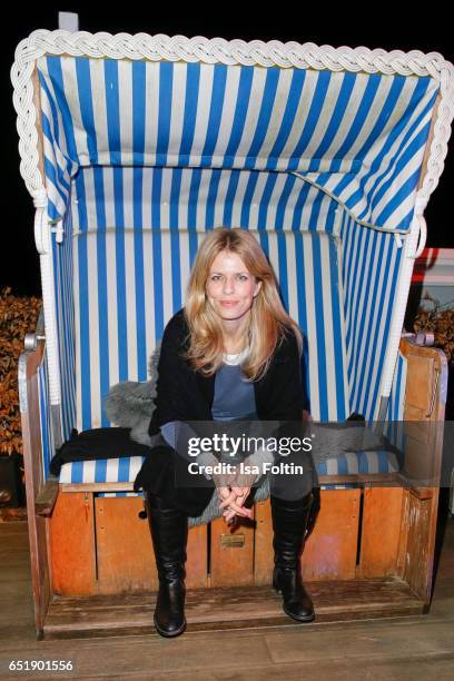 German actress Miriam Lahnstein attends the 'Baltic Lights' charity event on March 10, 2017 in Heringsdorf, Germany. Every year German actor Till...
