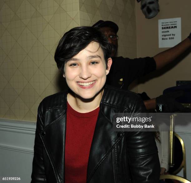 Bex Taylor Klaus attends the 2017 Monster Mania Con at NJ Crowne Plaza Hotel on March 10, 2017 in Cherry Hill, New Jersey.