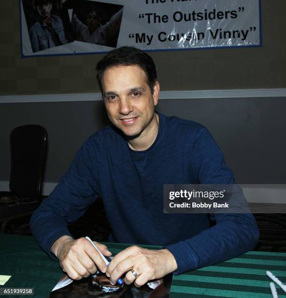 Ralph Macchio attends the 2017 Monster Mania Con at NJ Crowne Plaza Hotel on March 10, 2017 in Cherry Hill, New Jersey.