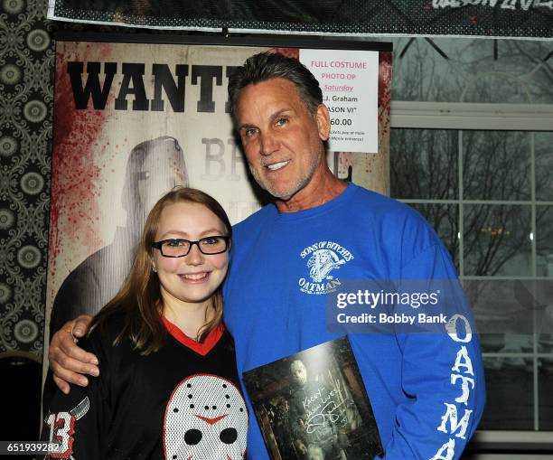 Graham attends the 2017 Monster Mania Con at NJ Crowne Plaza Hotel on March 10, 2017 in Cherry Hill, New Jersey.