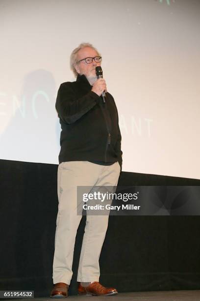 Ridley Scott attends a screening of the 1979 film Alien with previews of the new Alien Covenant at the Paramount Theater during the South By...