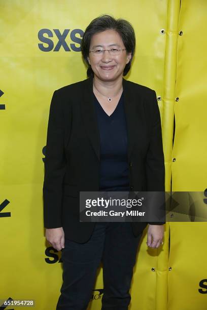 President of Advanced Micro Devices Lisa Su attends a screening of the 1979 film Alien with previews of the new Alien Covenant at the Paramount...
