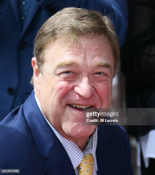 Actor John Goodman attends a ceremony honoring him with the 2,604th Star on The Hollywood Walk of Fame on March 10, 2017 in Hollywood, California.