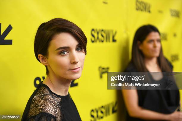 Actress Rooney Mara attends the "Song To Song" premiere 2017 SXSW Conference and Festivals at Paramount Theatre on March 10, 2017 in Austin, Texas.