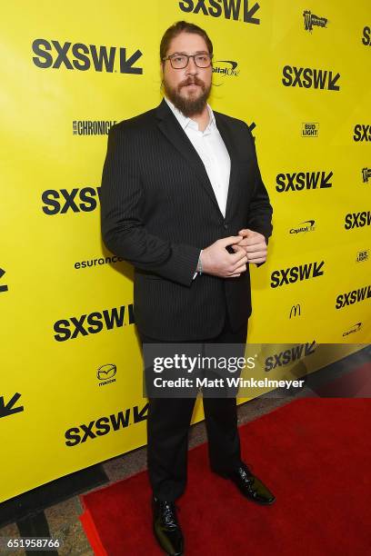 Actor Tanner Beard attends the "Song To Song" premiere 2017 SXSW Conference and Festivals at Paramount Theatre on March 10, 2017 in Austin, Texas.