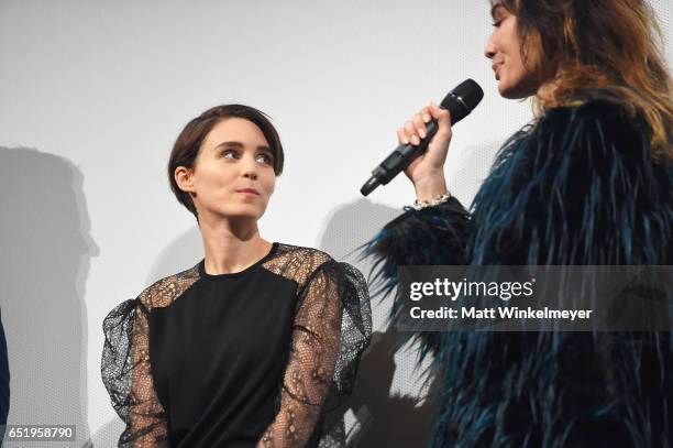 Actress Rooney Mara attends the "Song To Song" premiere 2017 SXSW Conference and Festivals at Paramount Theatre on March 10, 2017 in Austin, Texas.