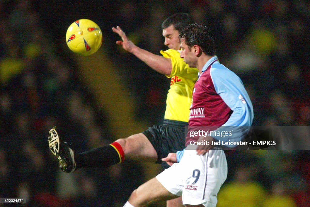 Soccer - Nationwide League Division One - Watford v Burnley