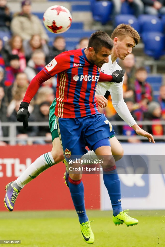 FC PFC CSKA vc FC Tom Tomsk - Russian Premier League