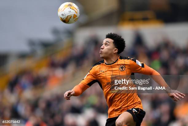 Helder Costa of Wolverhampton Wanderers during the Sky Bet Championship match between Wolverhampton Wanderers and Rotherham United at Molineux on...